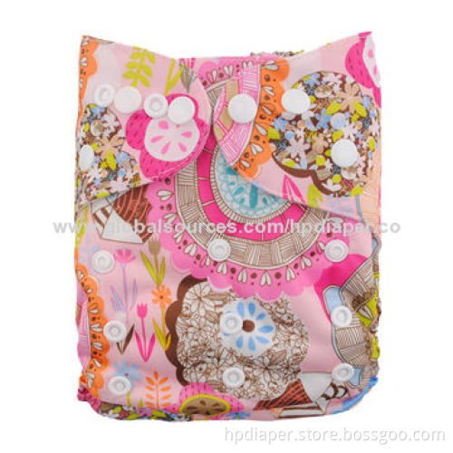 One Pocket Cloth Diaper, Breathable and Reusable TPU